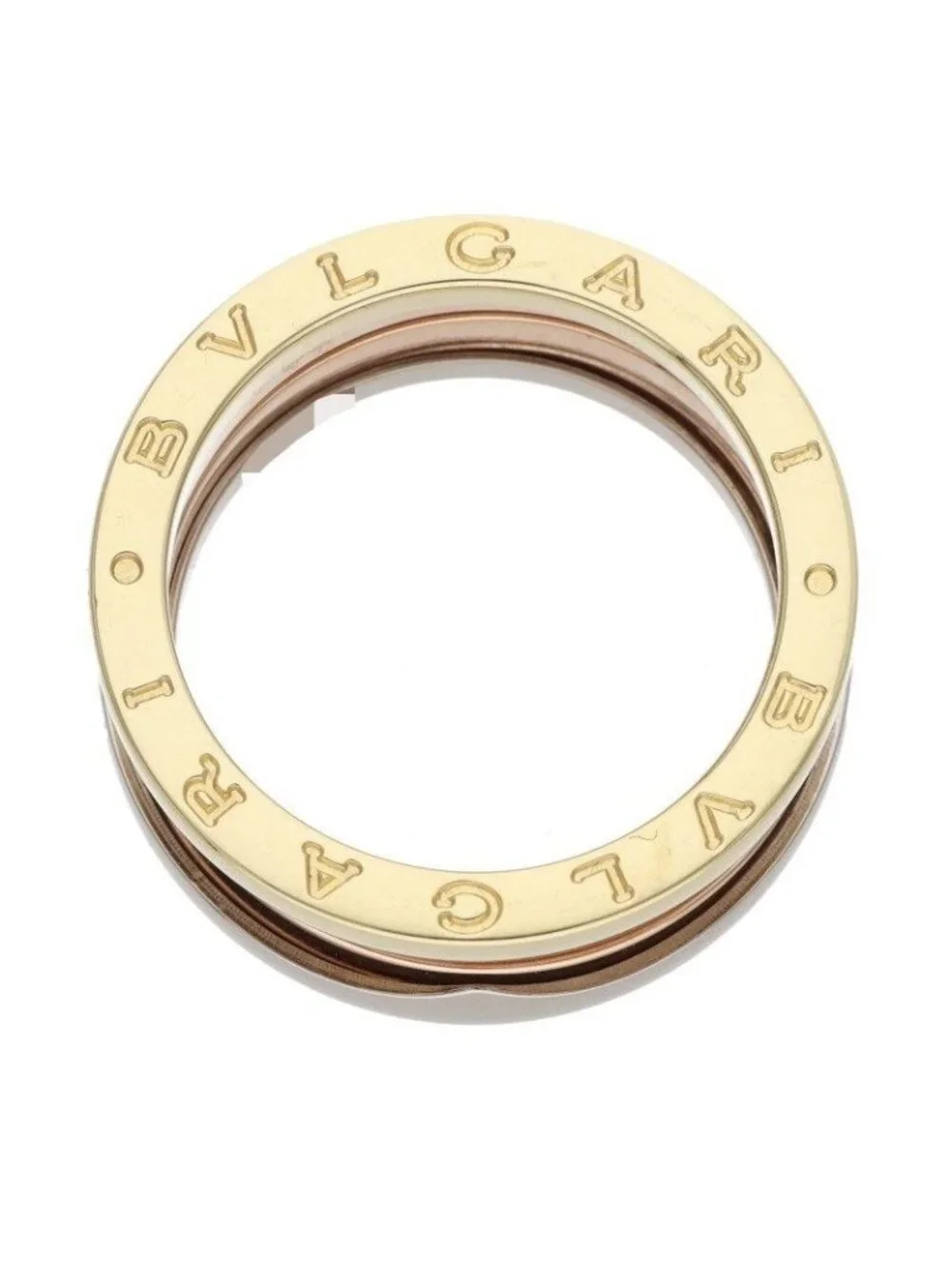 Bvlgari Band 18k Pink Goldxygxwg Ring